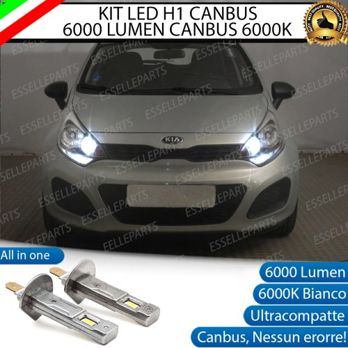 Kit Full LED coppia H1 - ULTRA COMPATTA - 6000 LUMEN abbaglianti per KIA RIO 3