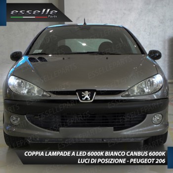 Conversione Fari Full LED per PEUGEOT 206 DAL 10/2006