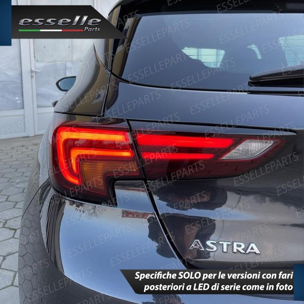 Coppia Lampade Retromarcia 24 Led T15 W16W Canbus Opel Astra K 6000K