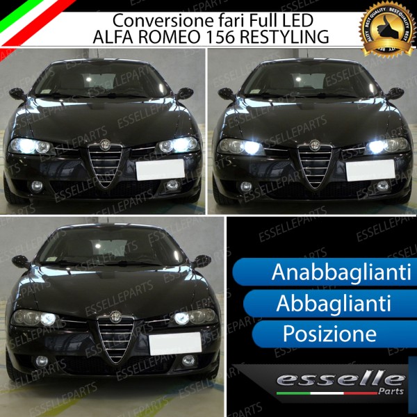 Conversione Fari Full LED per ALFA ROMEO 156 RESTYLING
