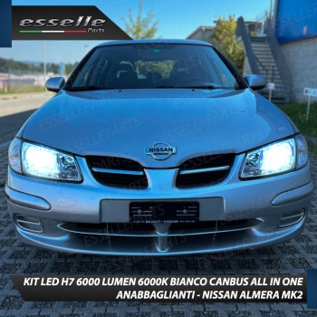 Conversione Fari Full LED per NISSAN ALMERA MK2 FINO AL 2002