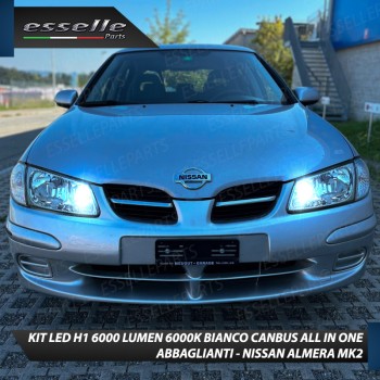 Conversione Fari Full LED per NISSAN ALMERA MK2 FINO AL 2002