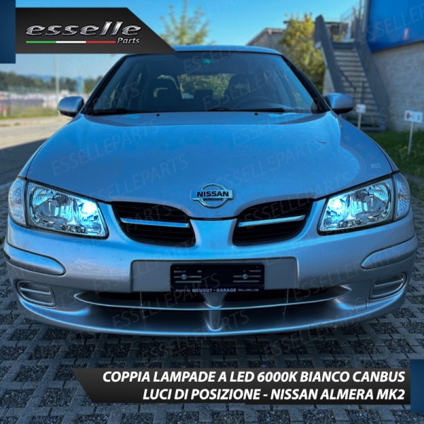 Conversione Fari Full LED per NISSAN ALMERA MK2 FINO AL 2002