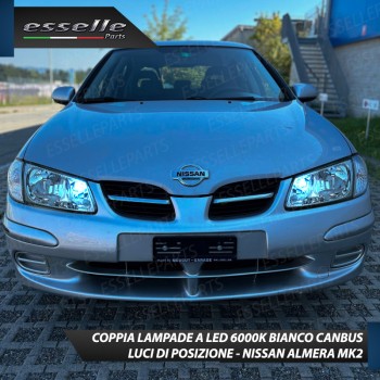 Conversione Fari Full LED per NISSAN ALMERA MK2 FINO AL 2002