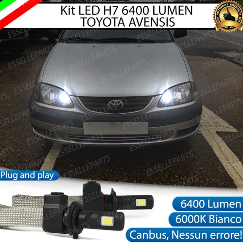 Kit Full LED H7 6400 LUMEN Abbaglianti TOYOTA AVENSIS I