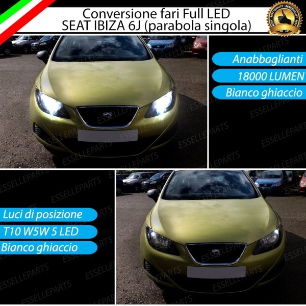 Conversione Fari Full LED SEAT IBIZA 6L