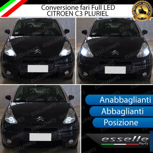 Conversione Fari Full LED per CITROEN C3 PLURIEL
