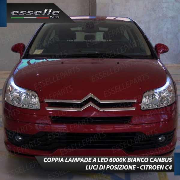 Kit Full Led conversione fari per CITROEN C4 6000K CANBUS