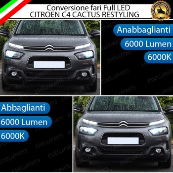 Conversione Fari Full LED per CITROEN C4 CACTUS RESTYLING