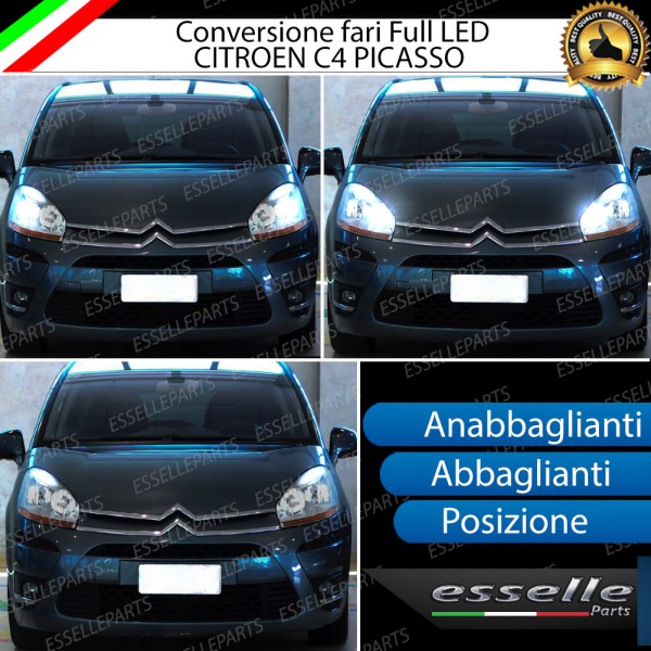 Conversione Fari Full LED per CITROEN C4 PICASSO