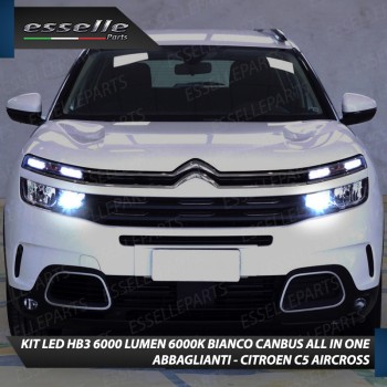 Kit Full LED HB3 6000 LUMEN Abbaglianti CITROEN C5 AIRCROSS