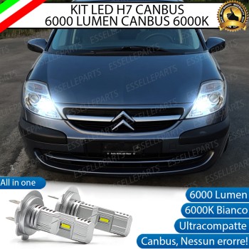 Kit Full LED coppia H7 6000 LUMEN Abbaglianti Specifici per CITROEN C8 Kit Full LED coppia H7 6000 LUMEN Abbaglianti Specifici per CITROEN C8