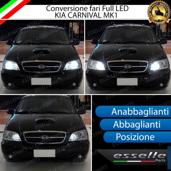 Conversione Fari Full LED per KIA CARNIVAL MK1