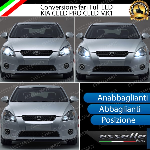Conversione Fari Full LED per KIA CEED PRO CEED MK1
