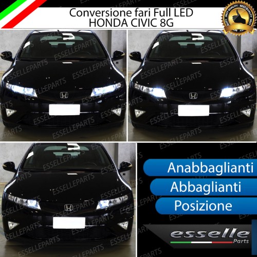 Conversione Fari Full LED per HONDA CIVIC 8G