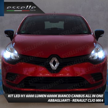 Kit Full LED coppia H1 - ULTRA COMPATTA - 6000 LUMEN abbaglianti per RENAULT CLIO MK4