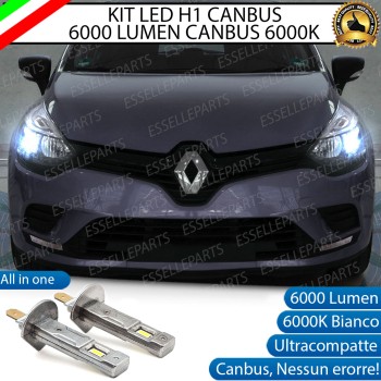 Kit Full LED coppia H1 - ULTRA COMPATTA - 6000 LUMEN abbaglianti per RENAULT CLIO MK4 RESTYLING Kit Full LED coppia H1 - ULTRA COMPATTA - 6000 LUMEN abbaglianti per RENAULT CLIO MK4 RESTYLING