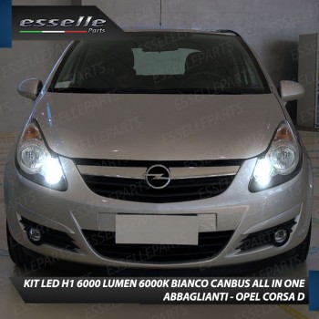 Kit Full LED coppia H1 - ULTRA COMPATTA - 6000 LUMEN abbaglianti per OPEL CORSA D Kit Full LED coppia H1 - ULTRA COMPATTA - 6000 LUMEN abbaglianti per OPEL CORSA D