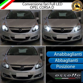 Conversione Fari Full LED per OPEL CORSA D Conversione Fari Full LED per OPEL CORSA D