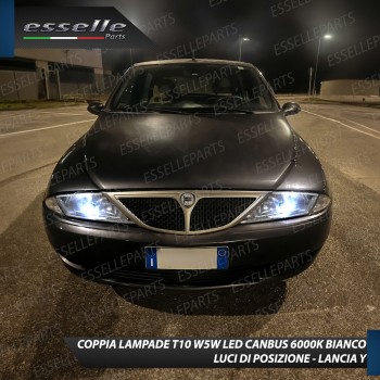 Luci posizione T10 W5W 5 LED Canbus Lancia Y