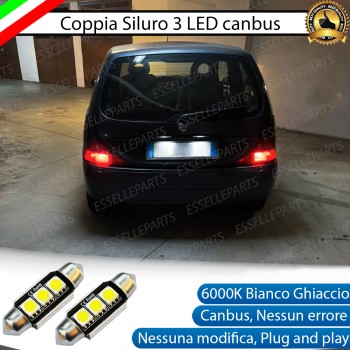 Luci Targa 3 LED Canbus 6000K per LANCIA Y