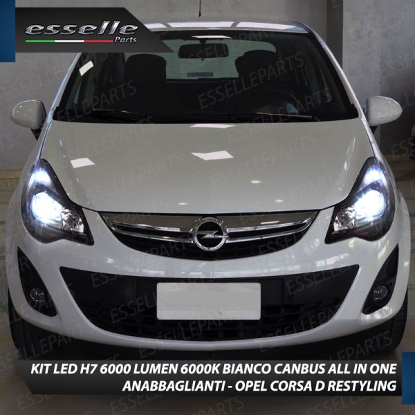 Conversione Fari Full LED per OPEL CORSA D RESTYLING