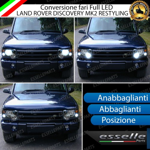 Conversione Fari Full LED per LAND ROVER DISCOVERY MK2 RESTYLING