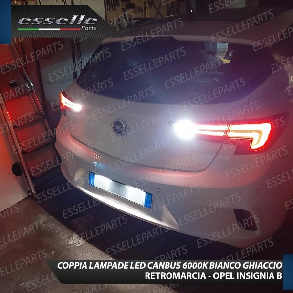 Coppia Lampade Retromarcia 24 Led T15 W16W Canbus Opel Insignia B