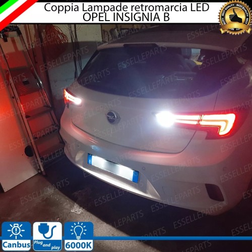 Coppia Lampade Retromarcia 24 Led T15 W16W Canbus Opel Insignia B