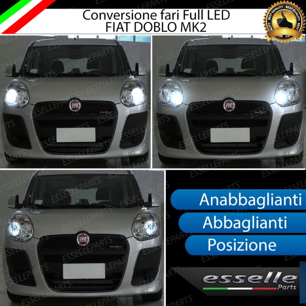 Conversione Fari Full LED per FIAT DOBLO MK2