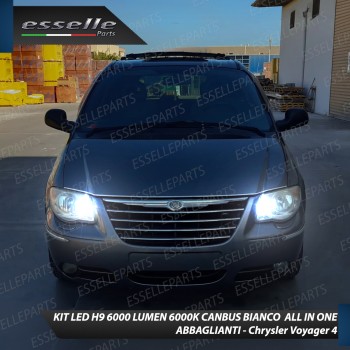 Conversione Fari Full LED per CHRYSLER VOYAGER 4 6000k Bianco