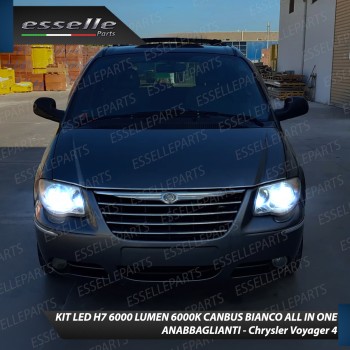 Conversione Fari Full LED per CHRYSLER VOYAGER 4 6000k Bianco