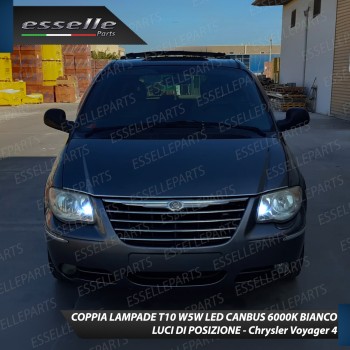 Lampade T10 W5W 5 LED luci posizione Chrysler Voyager IV