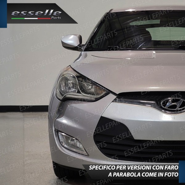 Conversione Fari Full LED per Hyundai Veloster con fari a parabola