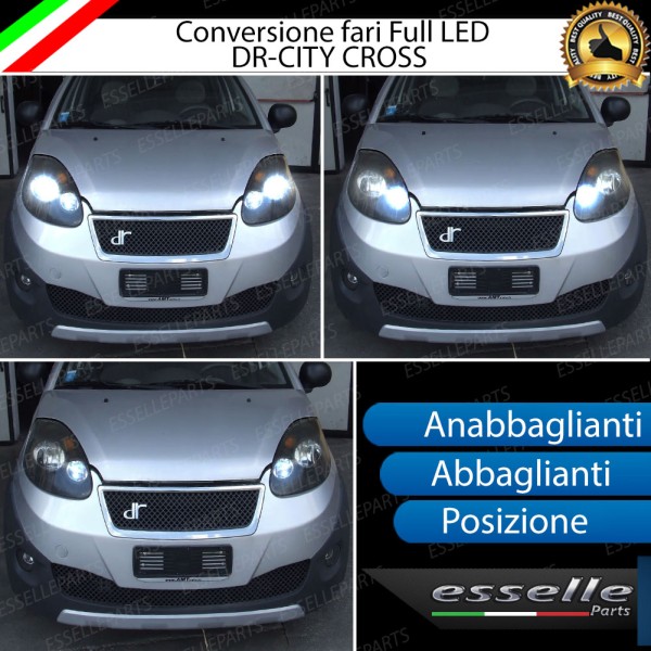 Conversione Fari Full LED per DR-CITY CROSS