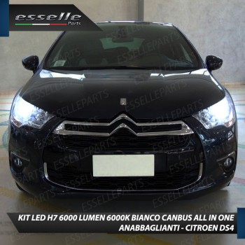Kit Full LED Coppia H7 Ultra Compatta 6000 Lumen Anabbaglianti Per CITROEN DS4 Kit Full LED Coppia H7 Ultra Compatta 6000 Lumen Anabbaglianti Per CITROEN DS4