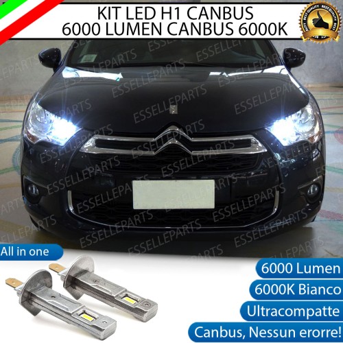 Kit Full LED coppia H1 - ULTRA COMPATTA - 6000 LUMEN abbaglianti per CITROEN DS4