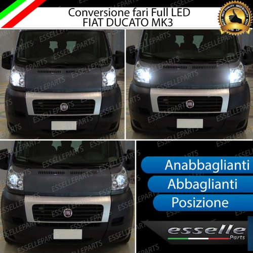 Conversione Fari Full LED per FIAT DUCATO MK3
