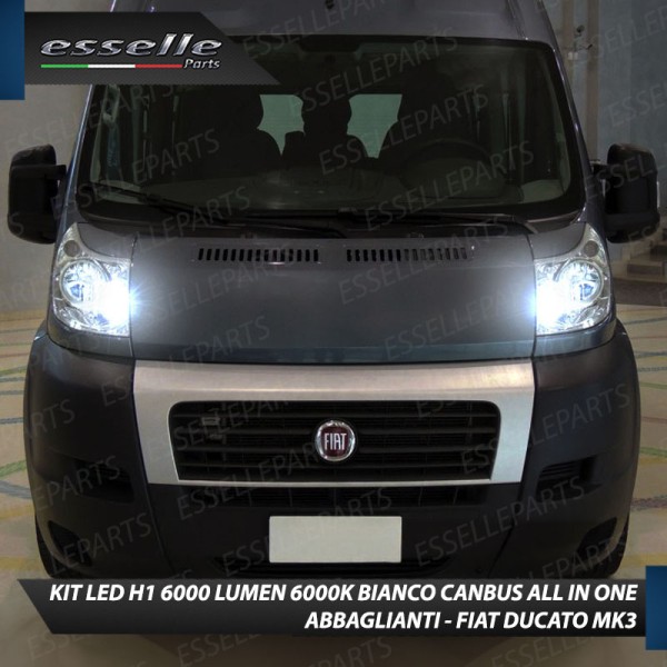 Kit Full LED coppia H1 - ULTRA COMPATTA - 6000 LUMEN abbaglianti per FIAT DUCATO MK3