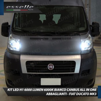 Kit Full LED coppia H1 - ULTRA COMPATTA - 6000 LUMEN abbaglianti per FIAT DUCATO MK3
