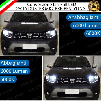 Conversione Fari Full LED per DACIA DUSTER MK2 PRE-RESTYLING