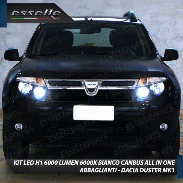 Conversione fari Full LED Dacia Duster MK1 Pre‑Restyling