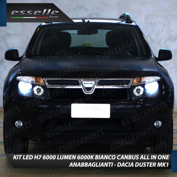 Conversione fari Full LED Dacia Duster MK1 Pre‑Restyling