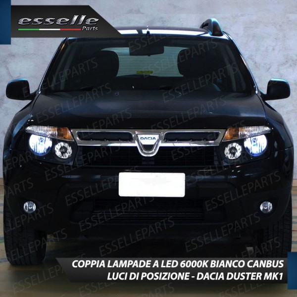 Conversione fari Full LED Dacia Duster MK1 Pre‑Restyling