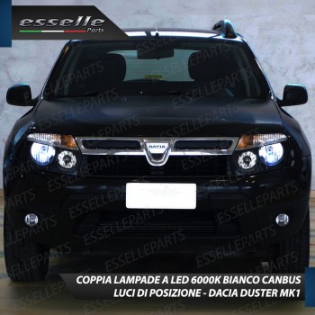 Conversione fari Full LED Dacia Duster MK1 Pre‑Restyling