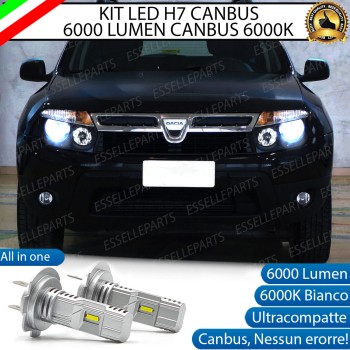 Kit Full LED H7 6000 lumen Duster MK1 Pre‑Restyling