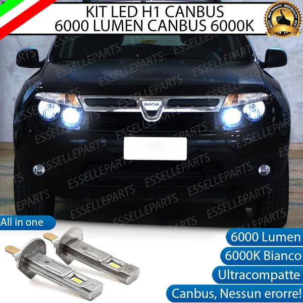 Kit Full LED H1 6000 lumen Duster MK1 Pre‑Restyling