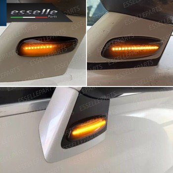 Placchette Dinamiche Laterali NERE a led per frecce specifiche Fiat Ulysse