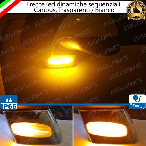 Placchette Frecce a LED Laterali per Peugeot 807 Canbus