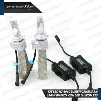 Kit Full LED H7 8000 Lumen 6000K Anabbaglianti OPEL CORSA C con Fari a parabola Kit Full LED H7 8000 Lumen 6000K Anabbaglianti OPEL CORSA C con Fari a parabola